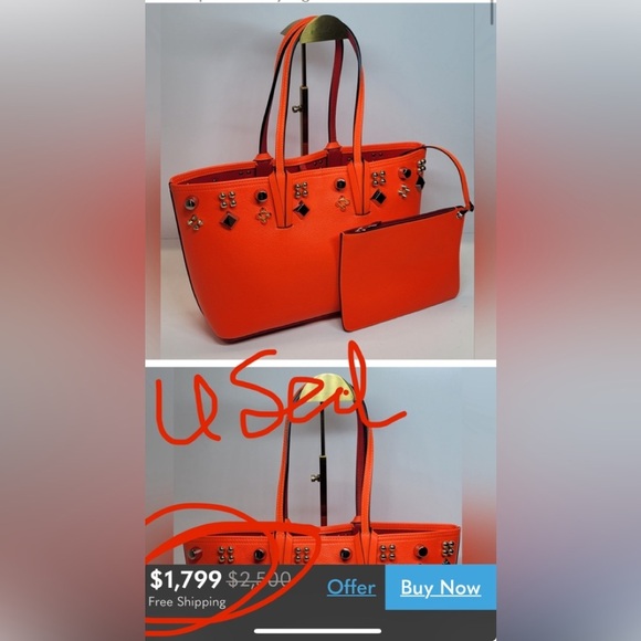 Slide #2 informative slide SEND OFFERS Christian Louboutin, NWT & authenticated… - Picture 16 of 16